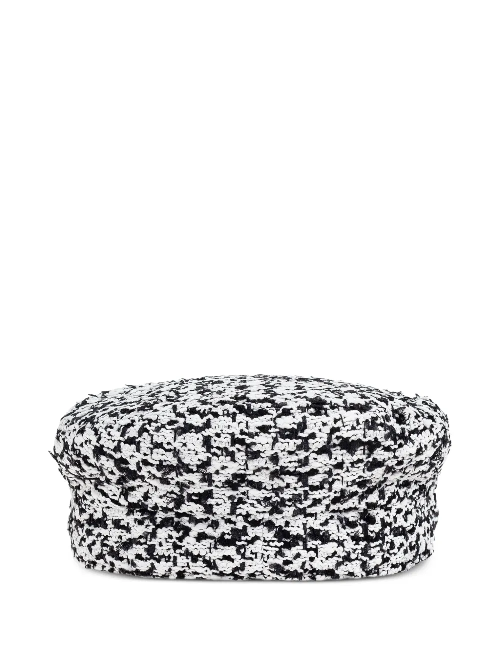 Balmain chain-detail tweed beret | Image 2