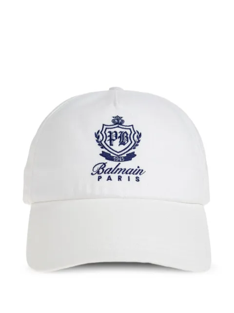 Balmain logo-embroidered baseball cap