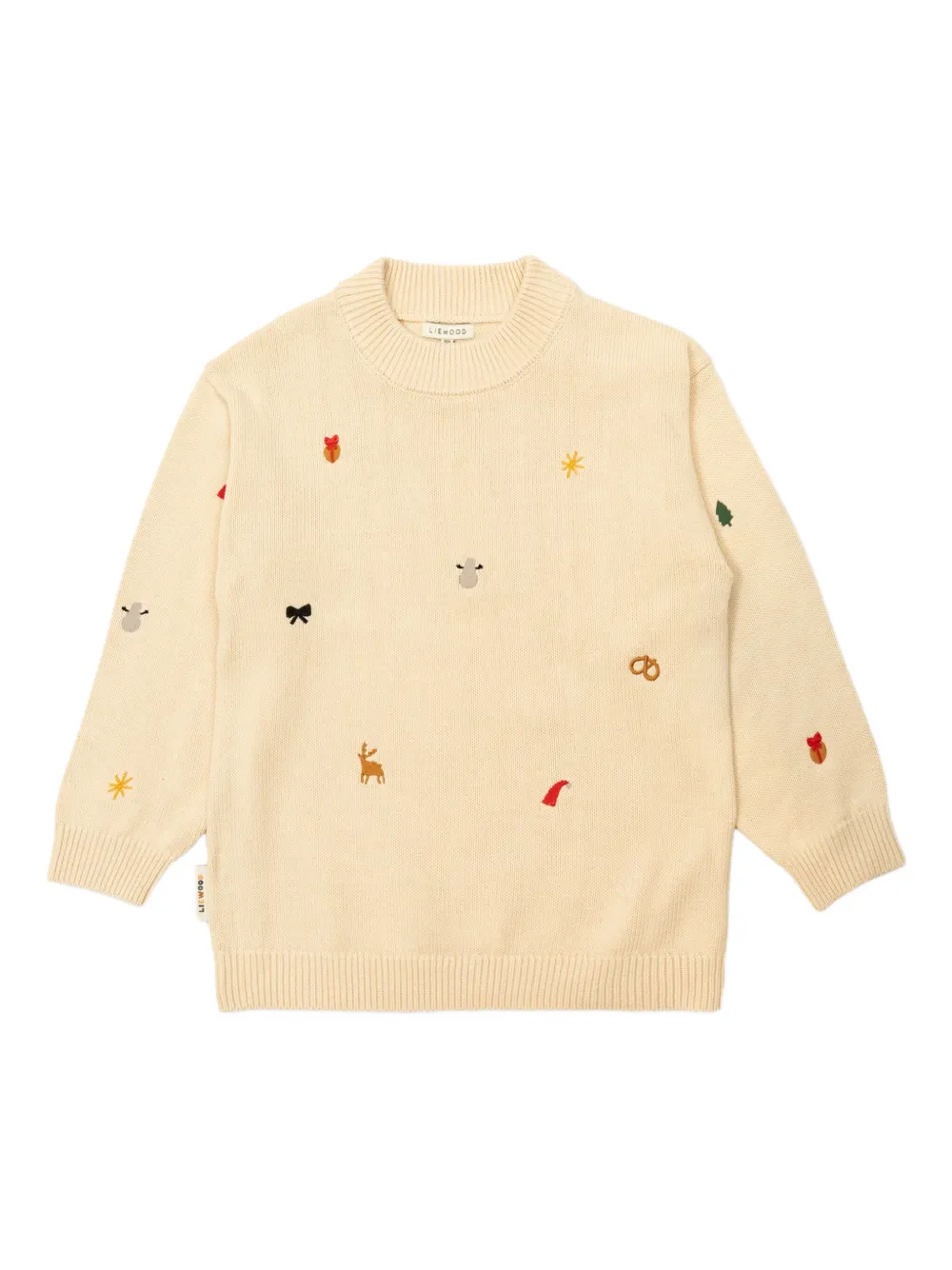 Liewood Orlane embroidered sweater | Neutrals | Image 1