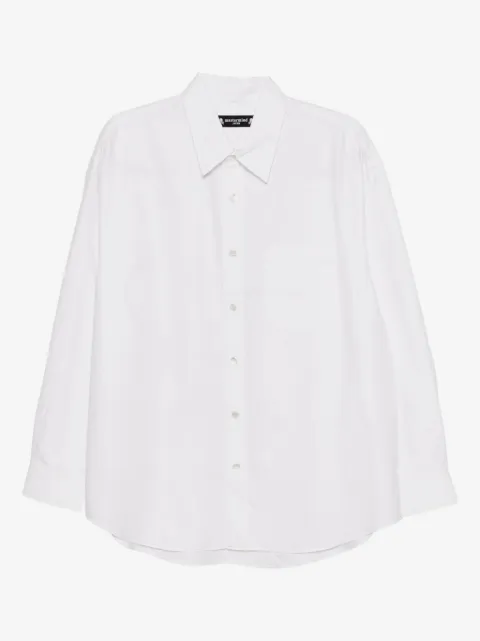 Mastermind Japan logo-embroidered shirt