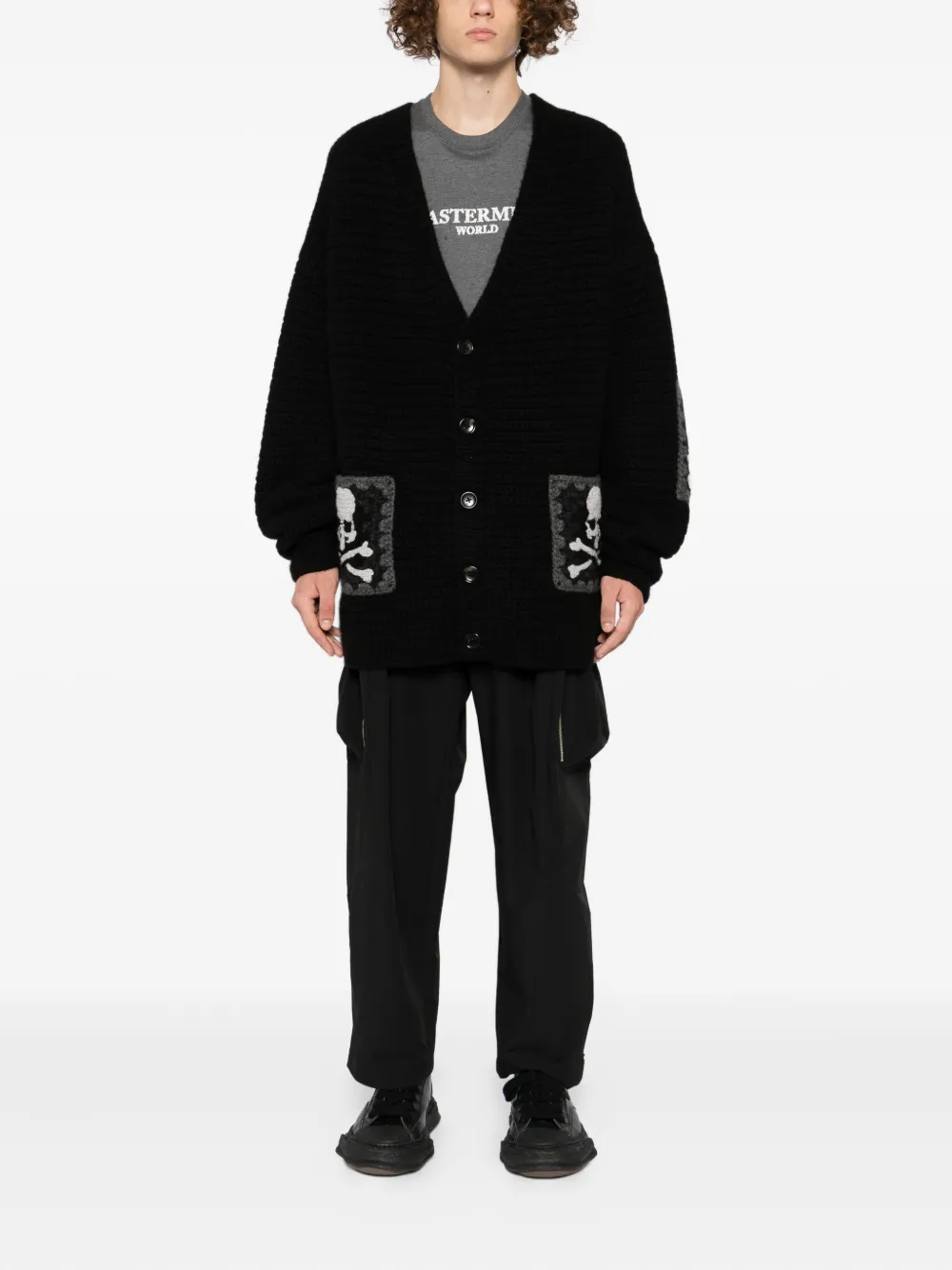Mastermind World hand knitted cardigan | Cardigans | Image 2