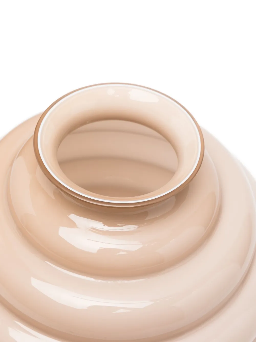 Venini Deco Vase In Neutral
