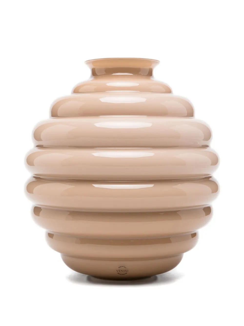 Venini Decoratieve vaas - Beige
