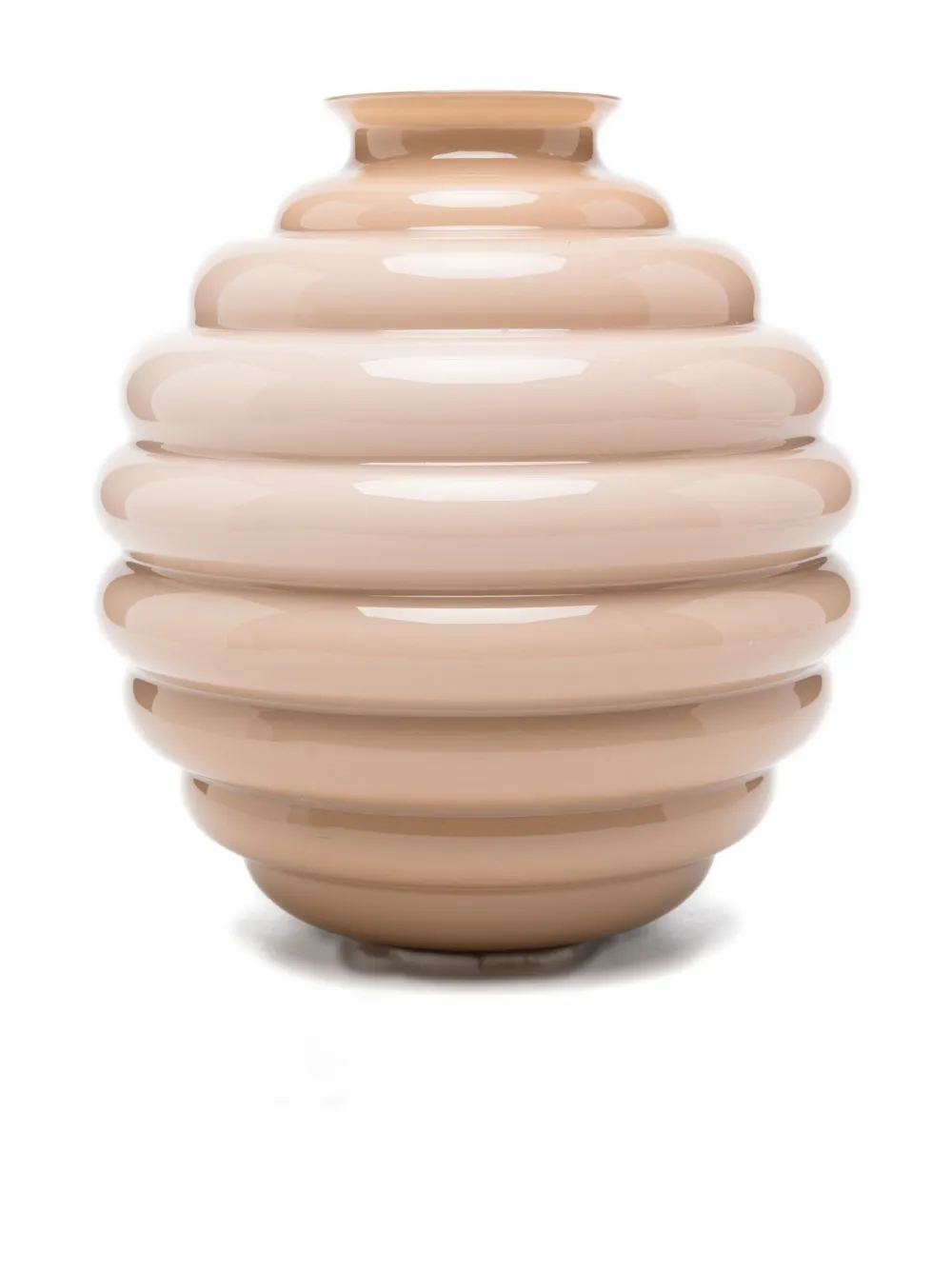 Venini Deco Vase In Neutral