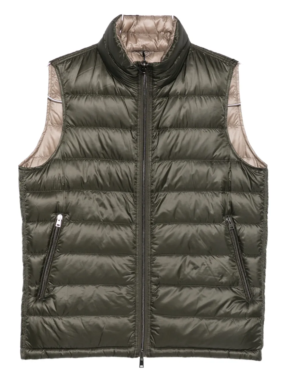 Herno zip-up quilted jacket | Green | Image 1