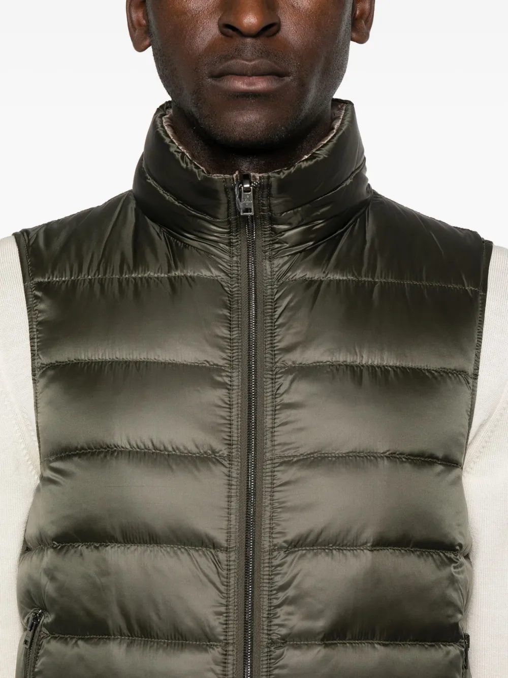 Herno Jack met rits Groen