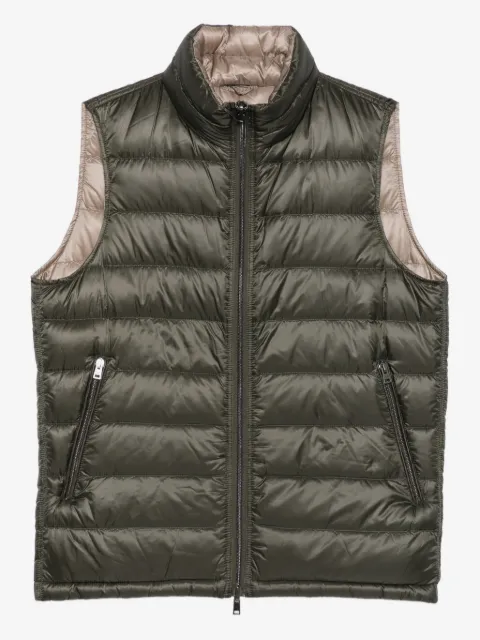 Herno zip-up quilted jacket