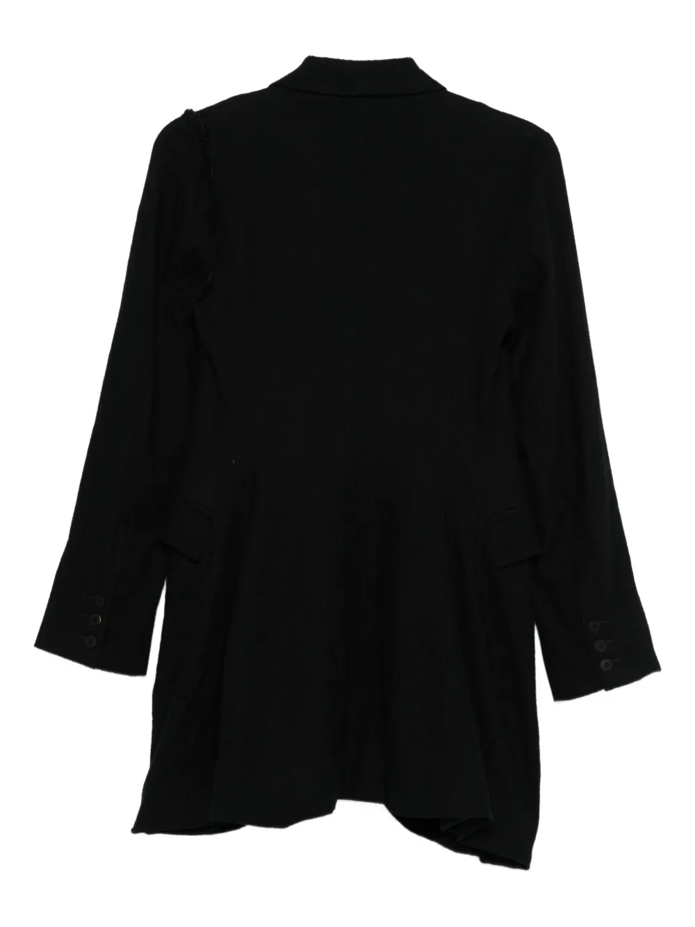 Marc Le Bihan Single-breasted Fitted Jacket In Black