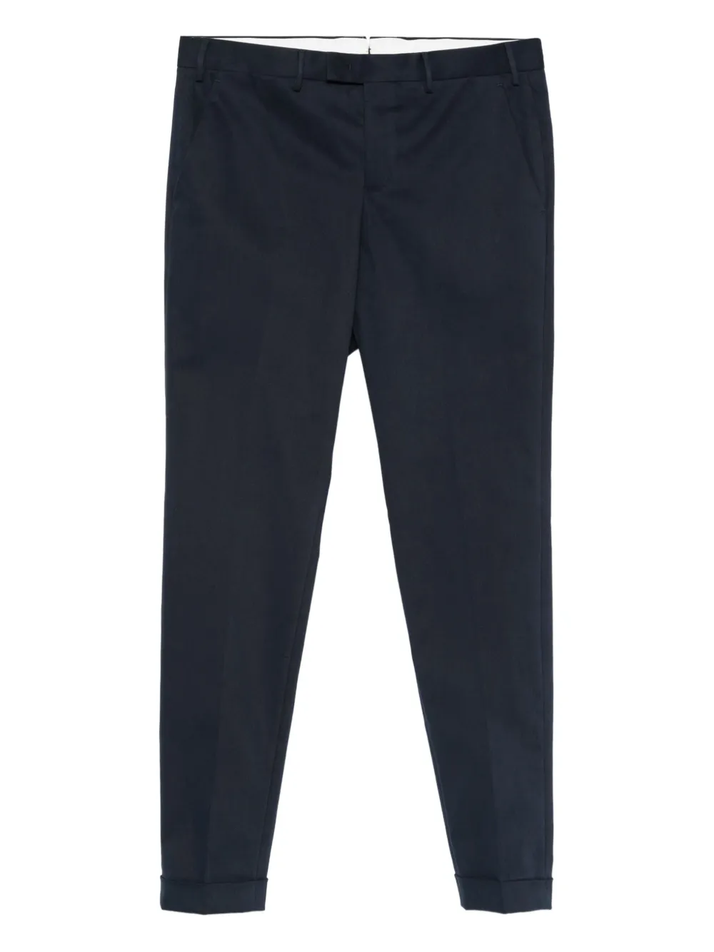 PT Torino cuffed-hem chinos - ブルー PT Torino cuffed-hem chinos - ブルー