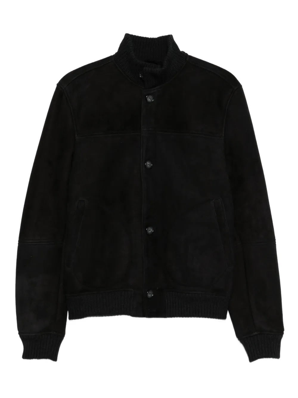 ERALDO suede jacket | Black | Image 1