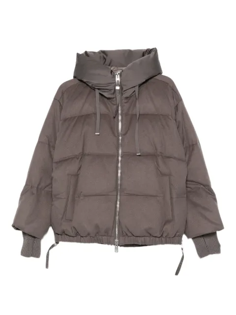 Duno quilted hooded jacket