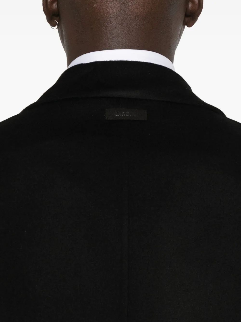 Lardini Jas met enkele rij knopen Zwart