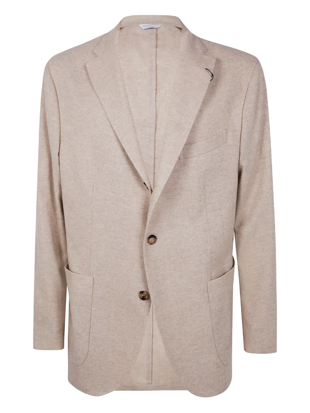Boglioli notched-lapel wool jacket - Toni neutri