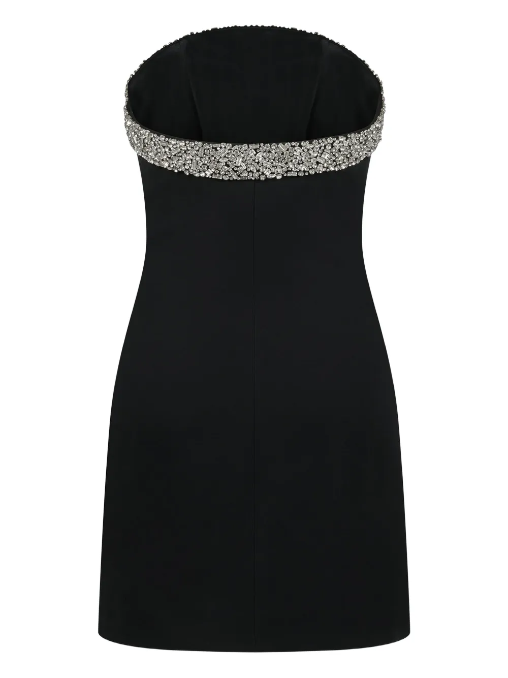 Amen Off-shoulder mini-jurk - Zwart