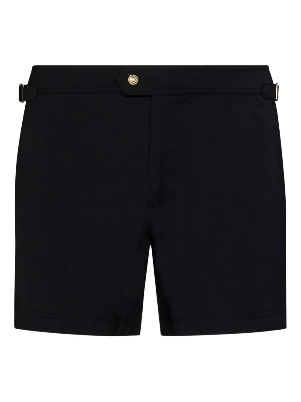 TOM FORD gold-buckle side-pocket swim shorts - ブラック TOM FORD gold-buckle side-pocket swim shorts - ブラック