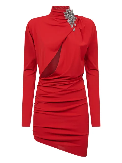 Amen asymmetric midi dress