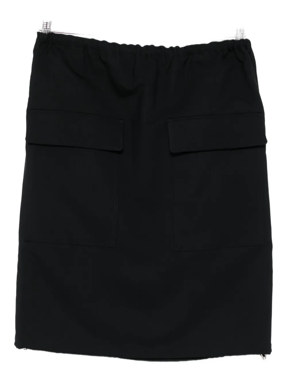 Plan C elasticated straight skirt | Black | Image 1