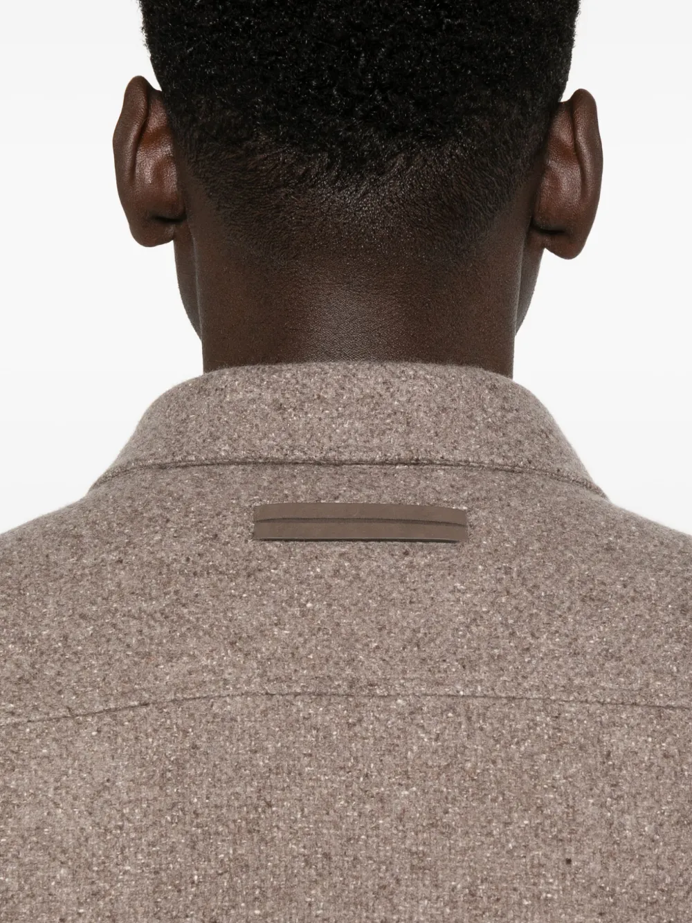 Zegna Overhemd met knopen Bruin