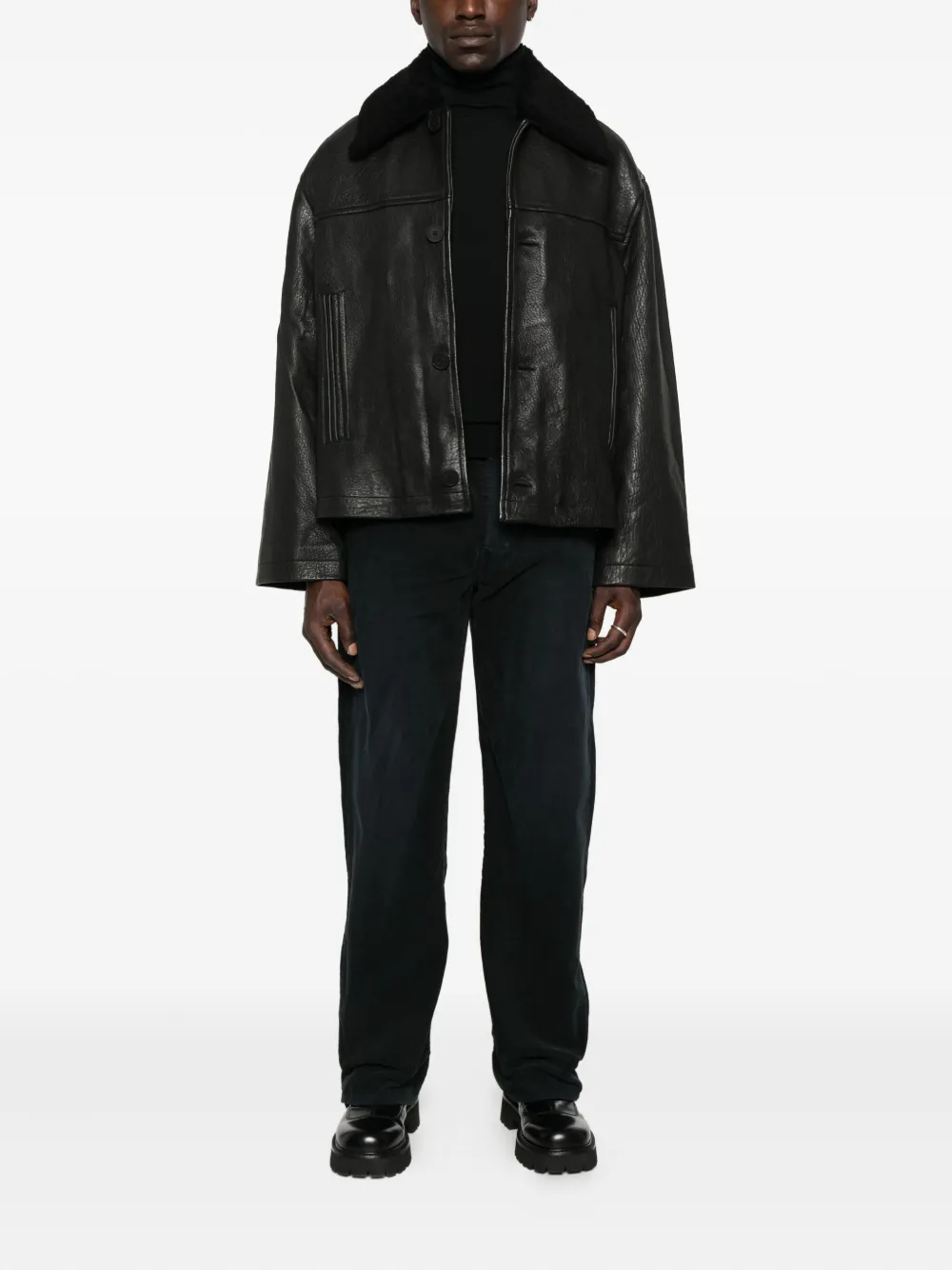 Mastercraft Union straight-leg trousers - Zwart