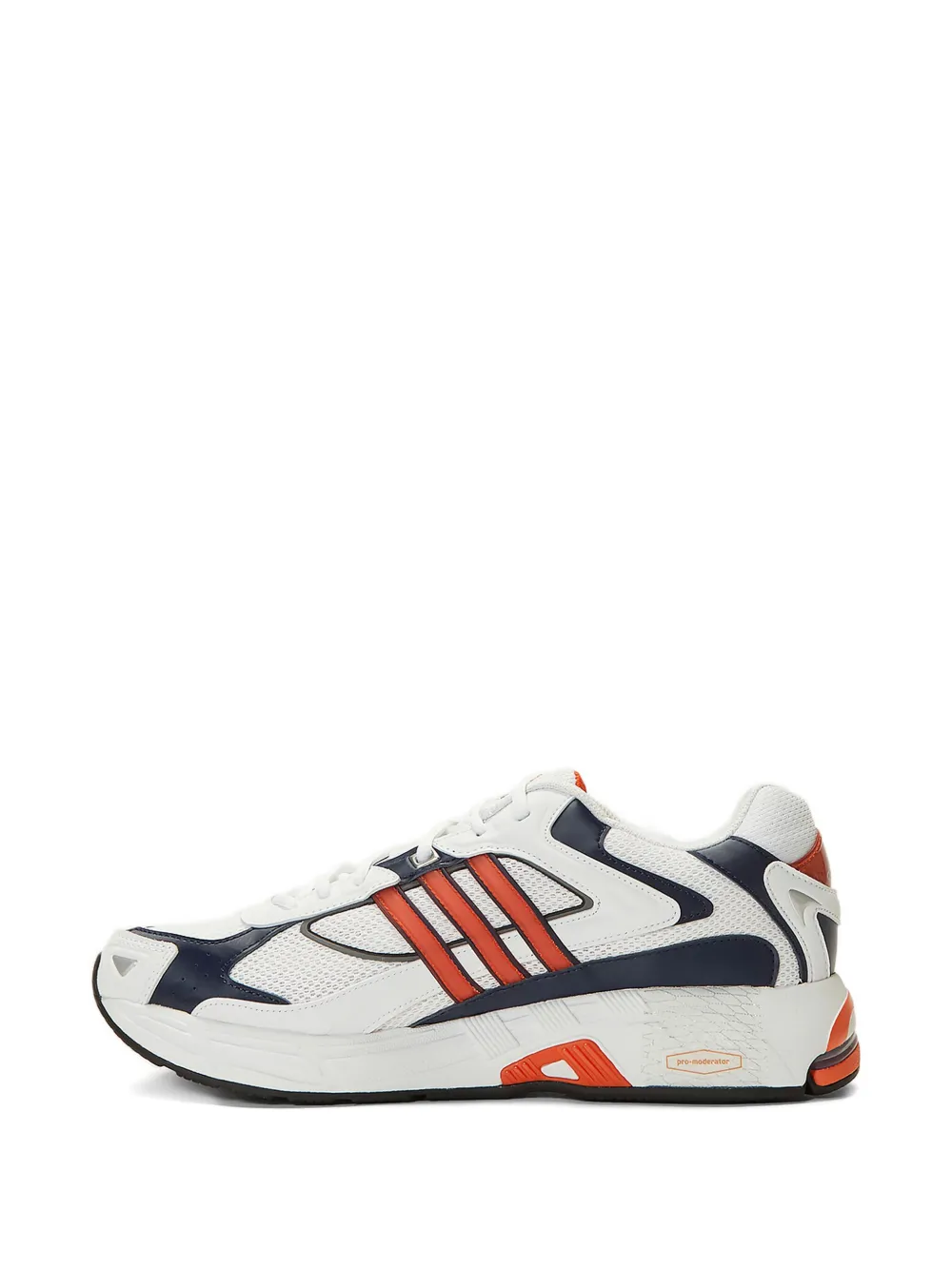 adidas mesh-panel lace-up trainers White