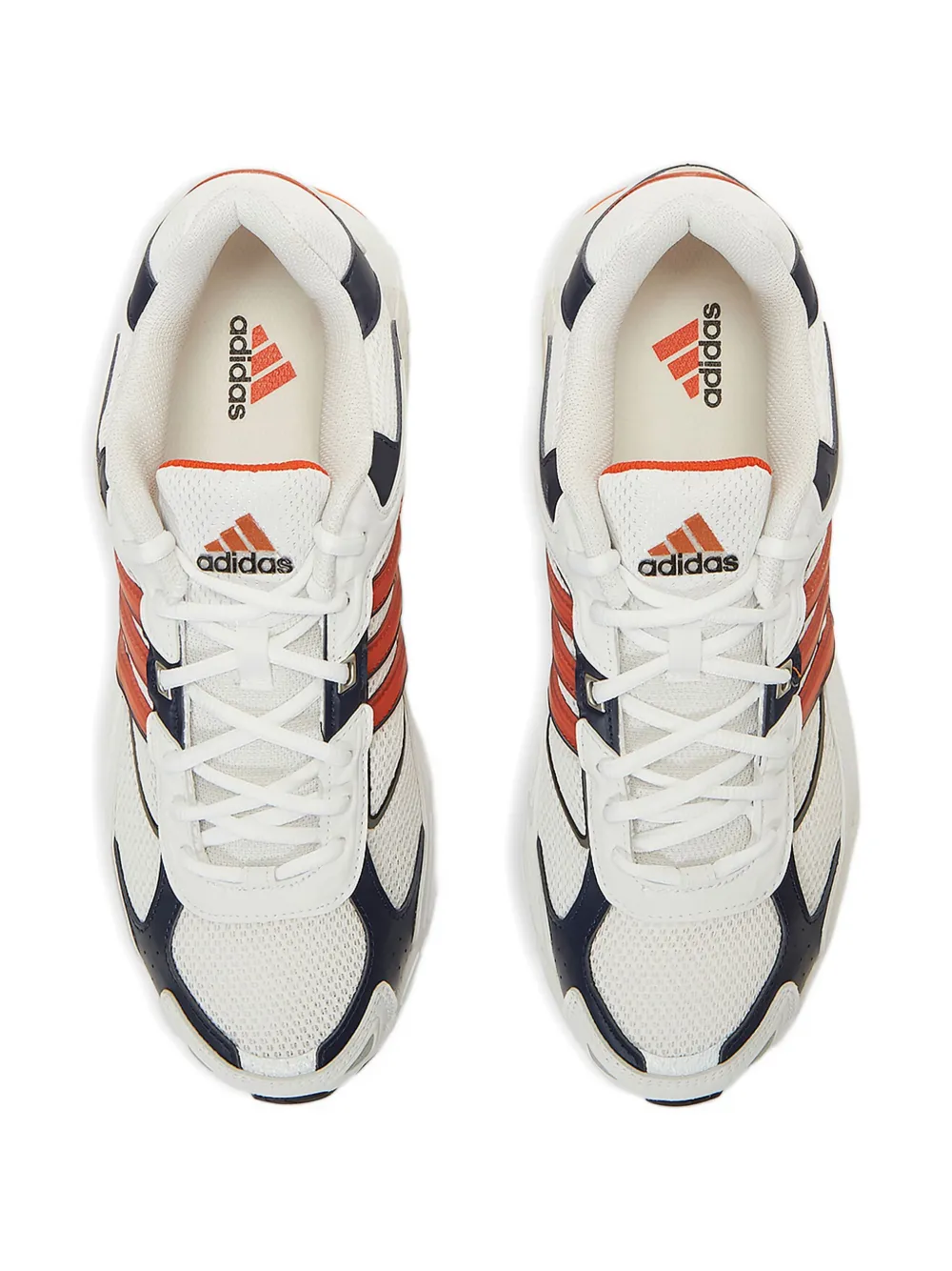 adidas mesh-panel lace-up trainers White