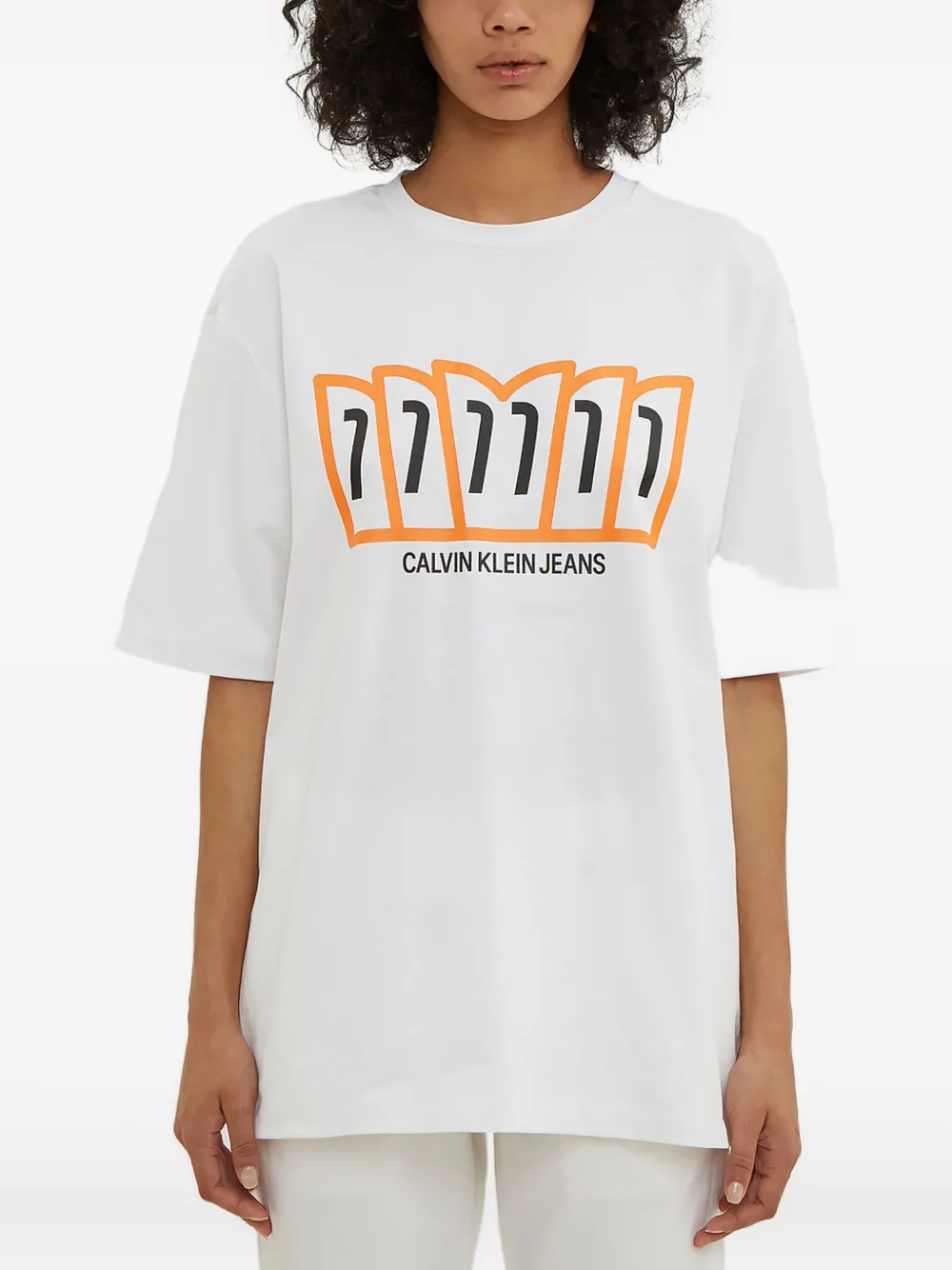 Calvin Klein Modernist T-shirt In White