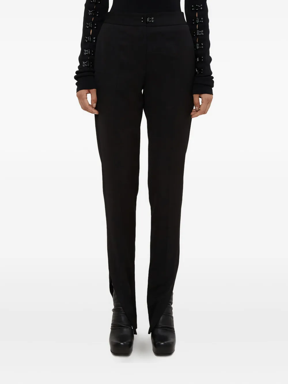 Olivier Theyskens high-waist tailored trousers | Black | Image 1