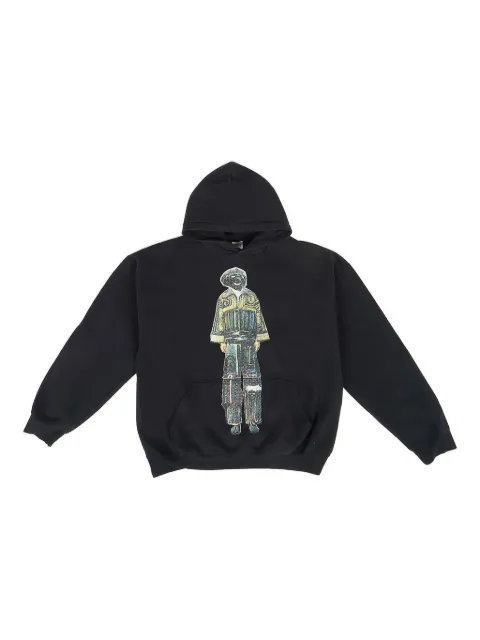 DRx FARMAxY FOR LN-CC graphic-print hoodie