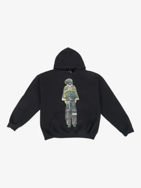 DRx FARMAxY FOR LN-CC graphic-print hoodie