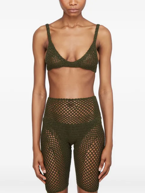 Isa Boulder Explore crochet-knit bra