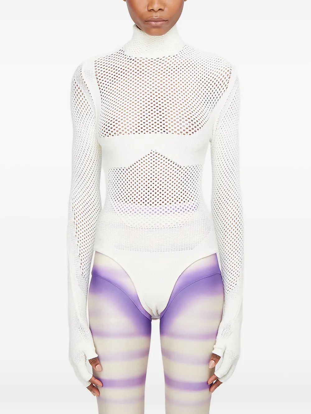 Isa Boulder Arcade bodysuit | White | Image 1
