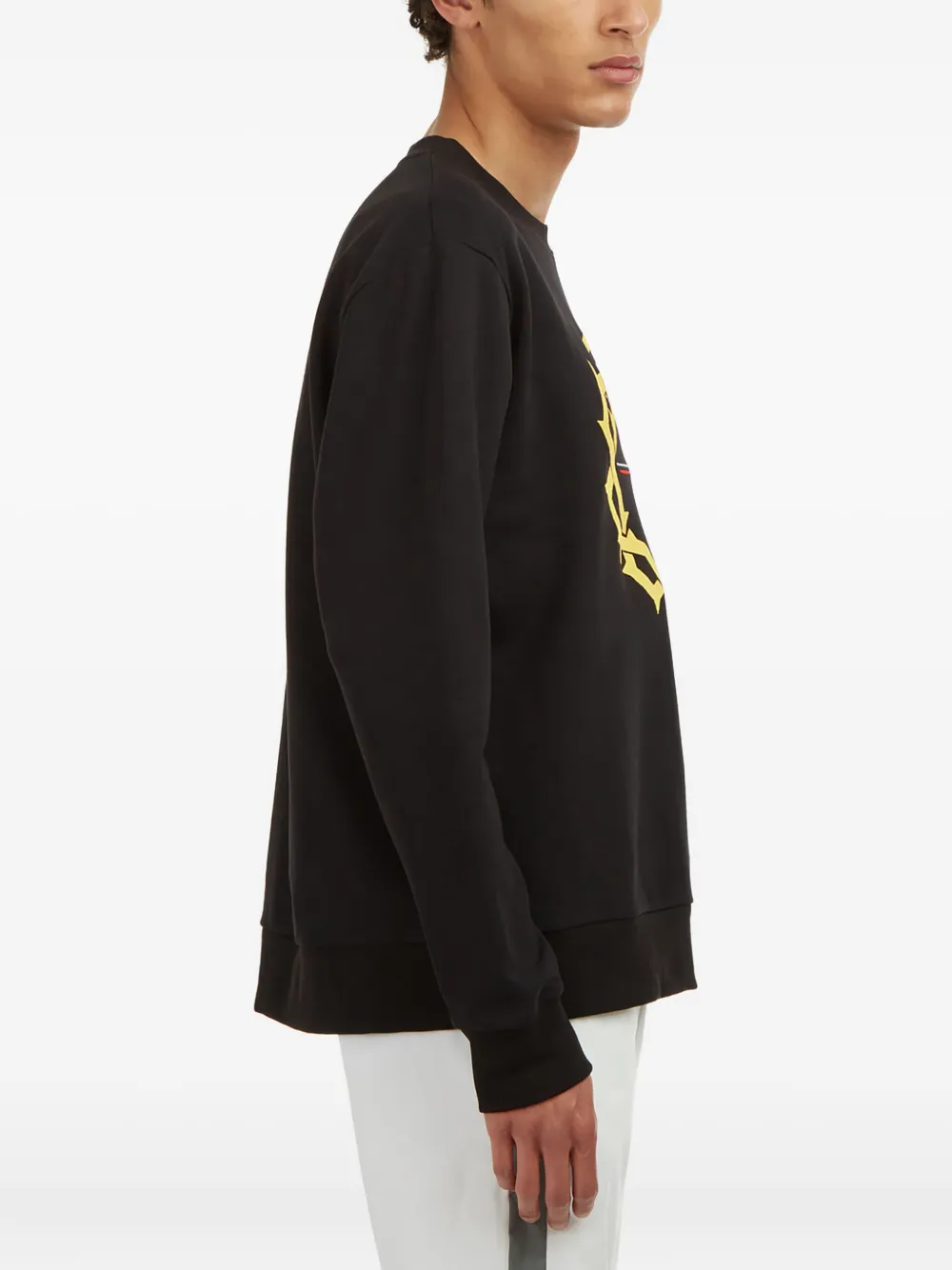 Serapis Graphic-print Sweatshirt In Black