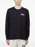 Eden Power Corp logo-print long-sleeve T-shirt - Black