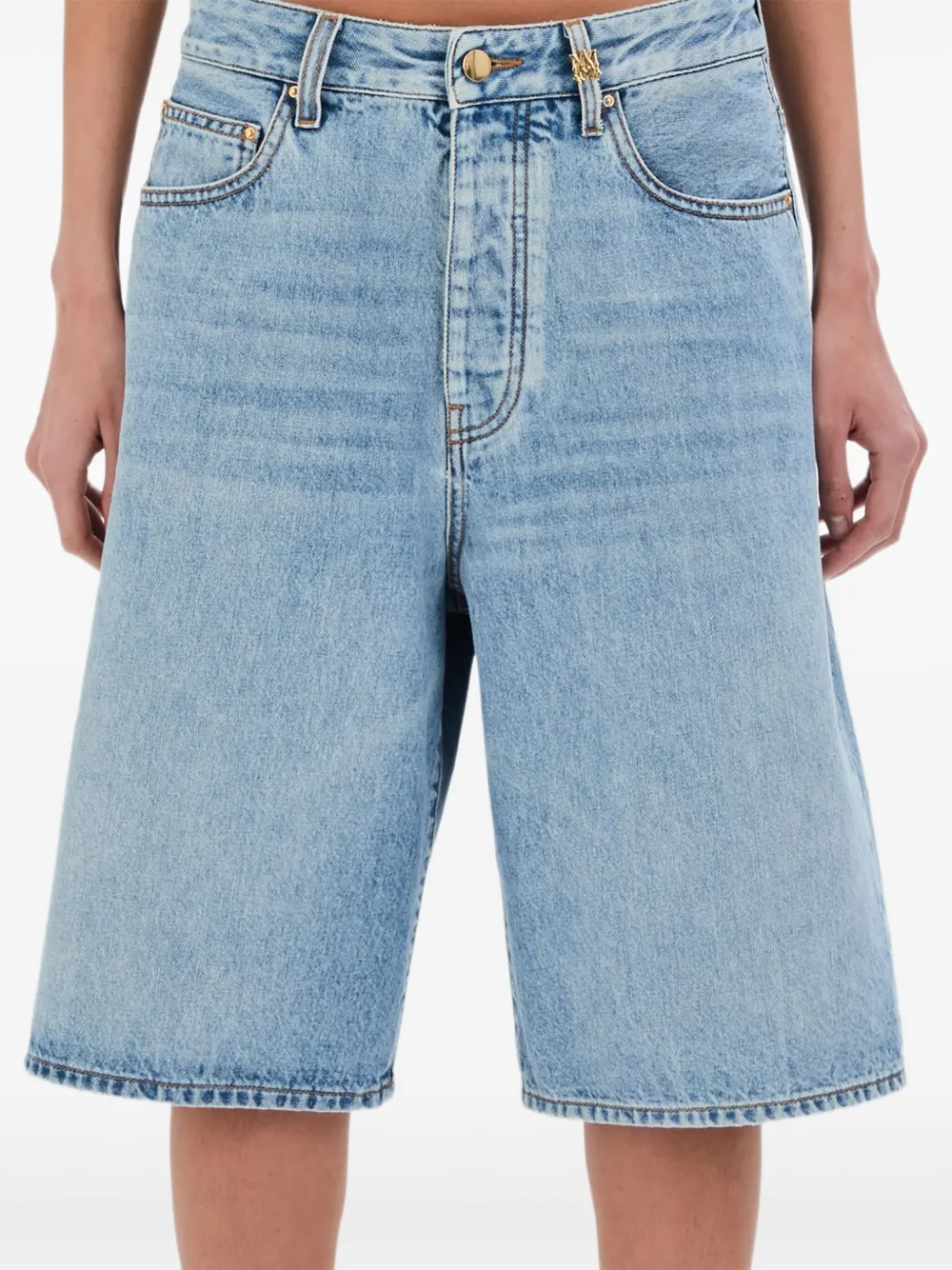 AMIRI knee-length denim shorts | Knee-Length Shorts | Image 2