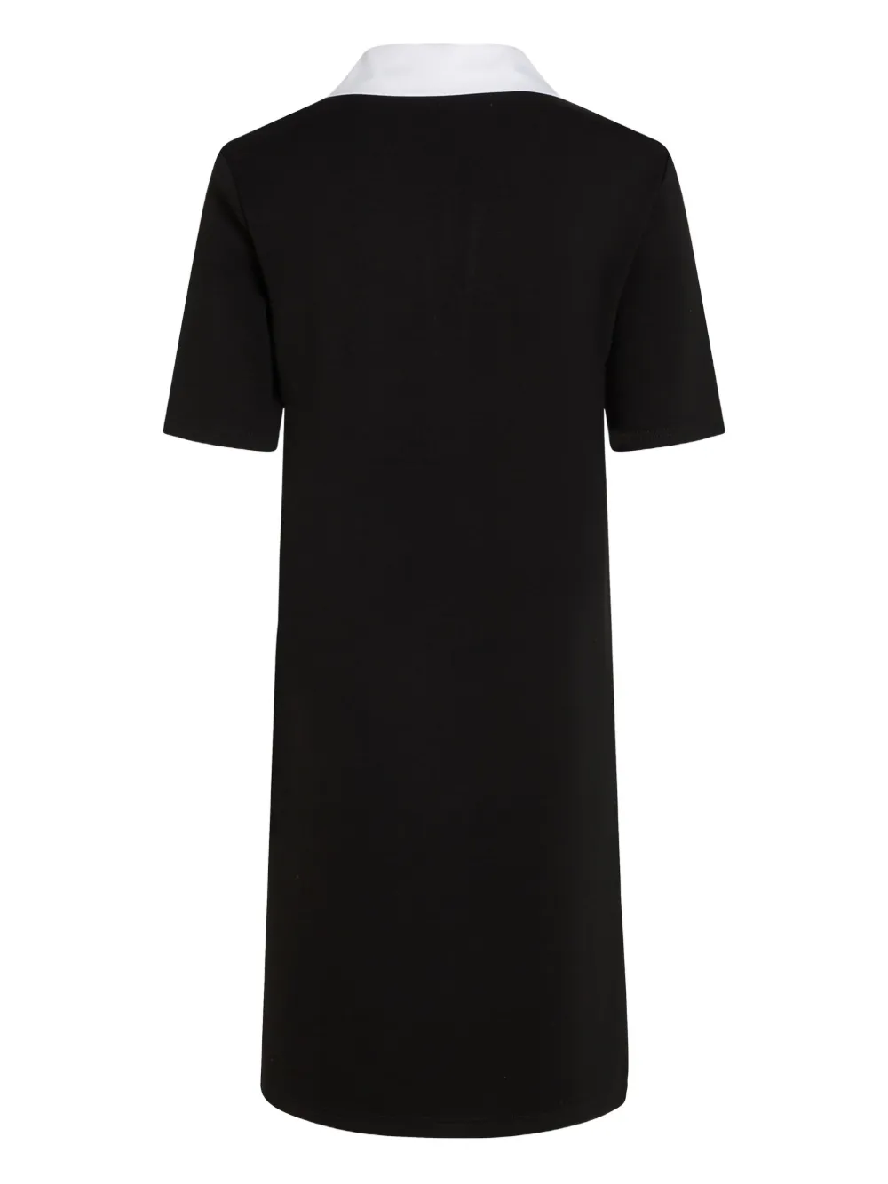 Karl Lagerfeld Polojurk met kenmerkende kraag Zwart