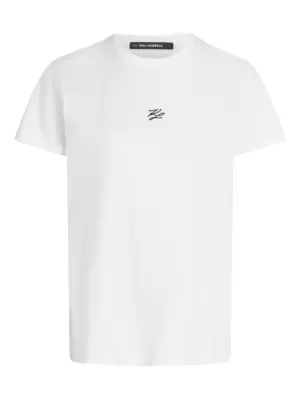 セール　2025ss STELLA McCARTNEY 白Tシャツ　2A 5A Stella McCartney Women's Regular Fit T-Shirt | Flannels
