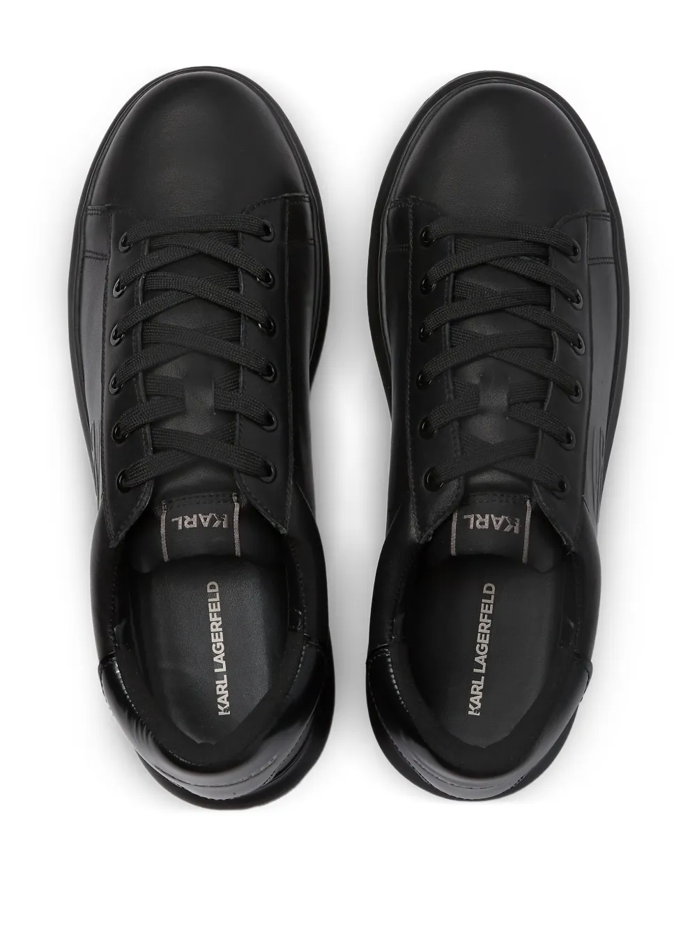 Karl Lagerfeld Anakapri sneakers met bedel Zwart