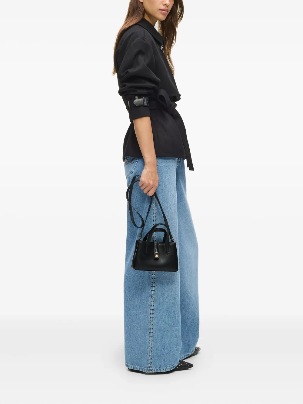 Karl Lagerfeld K Autograph kleine tas met hangslot Zwart