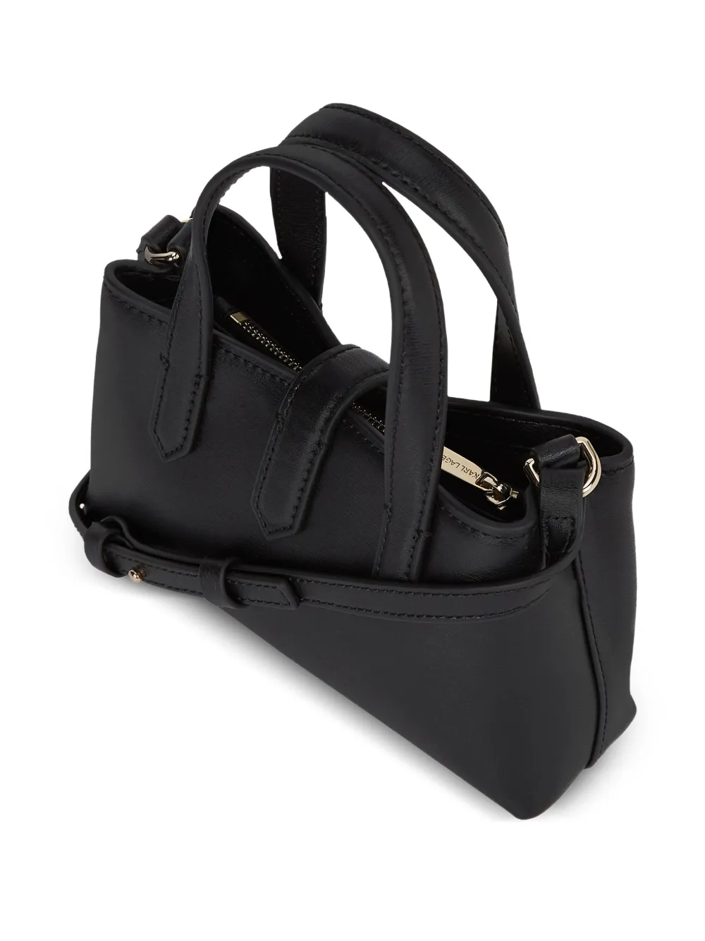 Karl Lagerfeld K Autograph kleine tas met hangslot Zwart