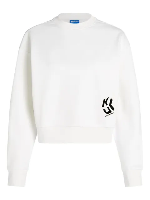 Karl Lagerfeld Jeans monogram-print sweatshirt