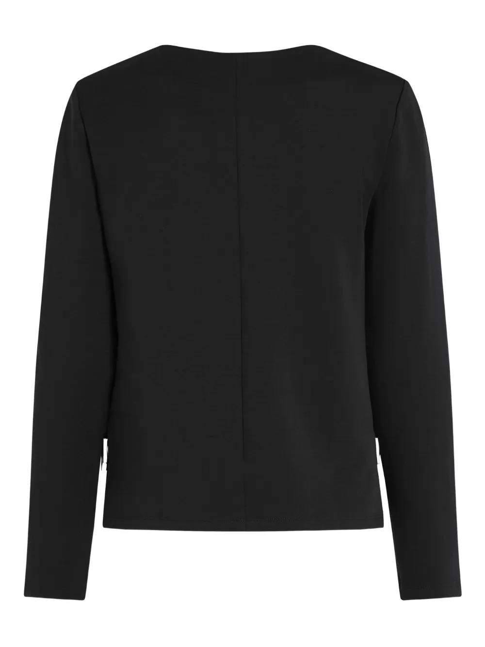 Karl Lagerfeld Top met klepzak Zwart