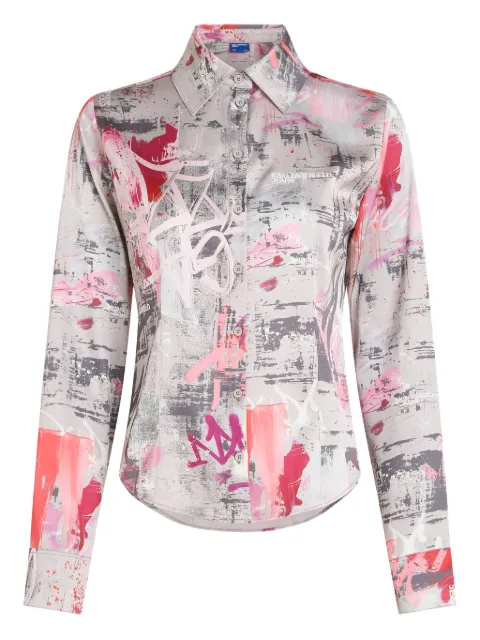 Karl Lagerfeld Jeans paint-splatter shirt
