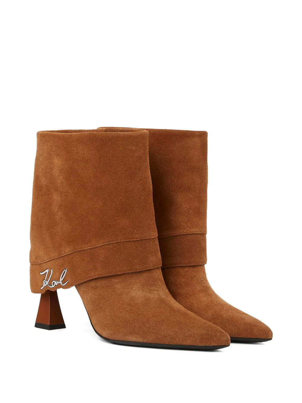 Karl Lagerfeld Debutante fold-over ankle boots | Ankle Boots | Image 2