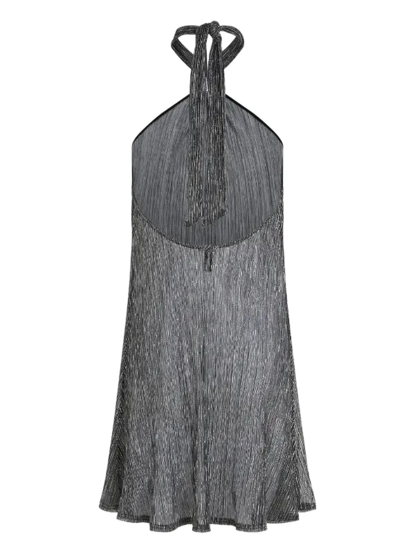 Karl Lagerfeld Metallic Beach Dress | Black | FARFETCH GE