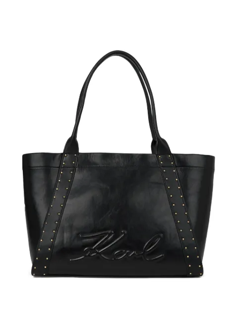 Karl Lagerfeld medium K/Ville top-handle tote bag