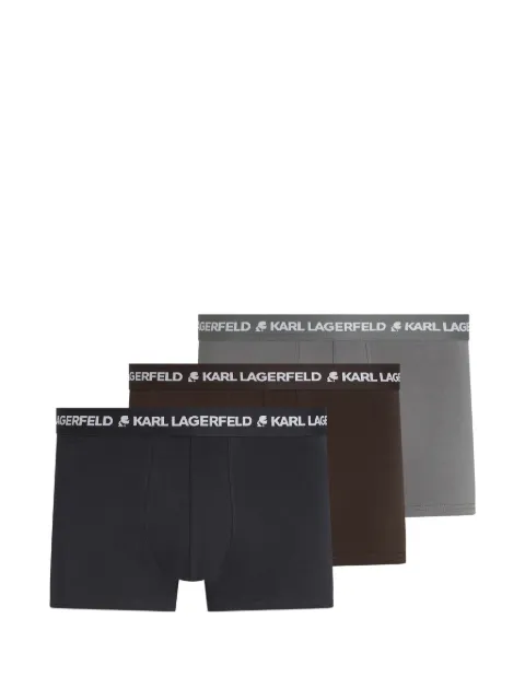 Karl Lagerfeld logo boxers (set of three)