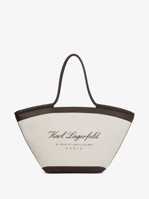 Karl Lagerfeld large Hotel Karl beach bag