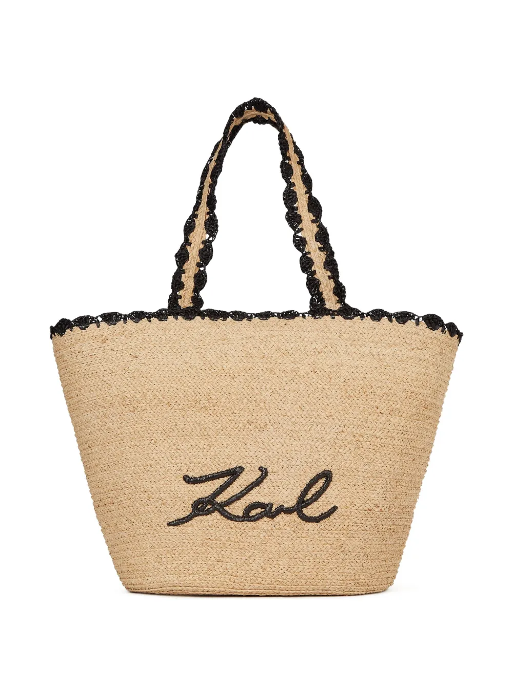 Karl Lagerfeld Borsa da spiaggia - Toni neutri