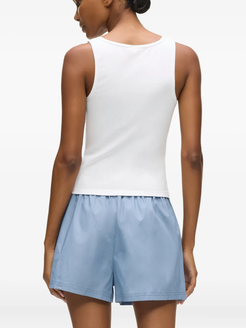 Karl Lagerfeld Pyjama met logodetail Blauw