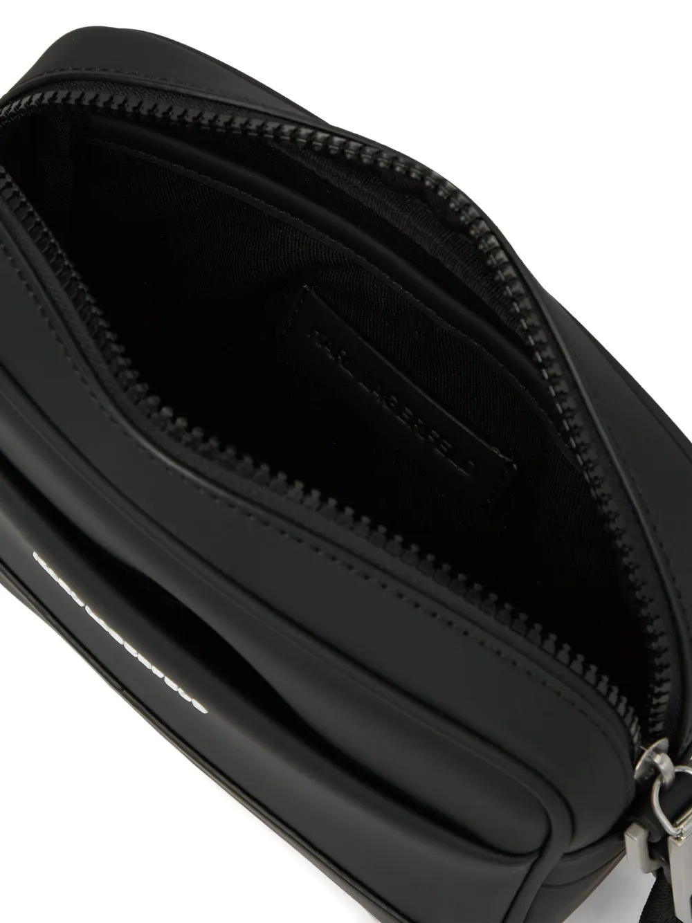 Karl Lagerfeld Tas met logo Zwart